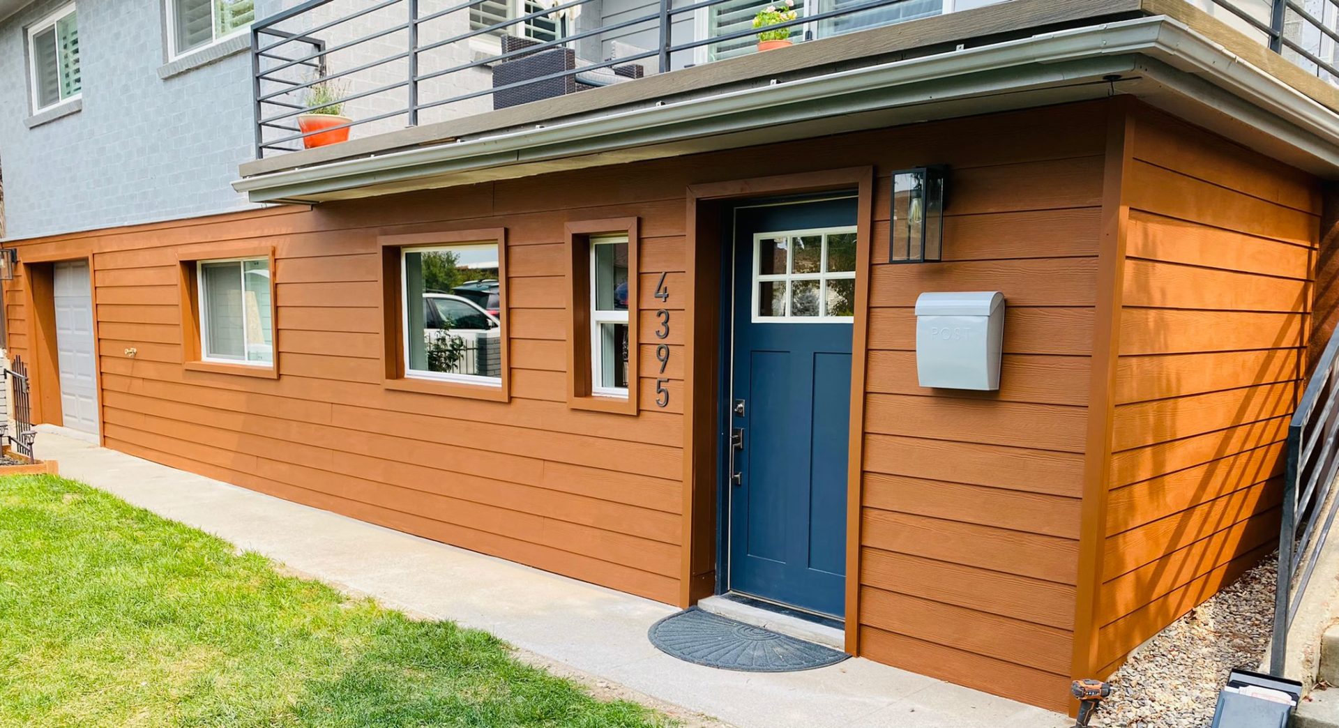 Siding installation