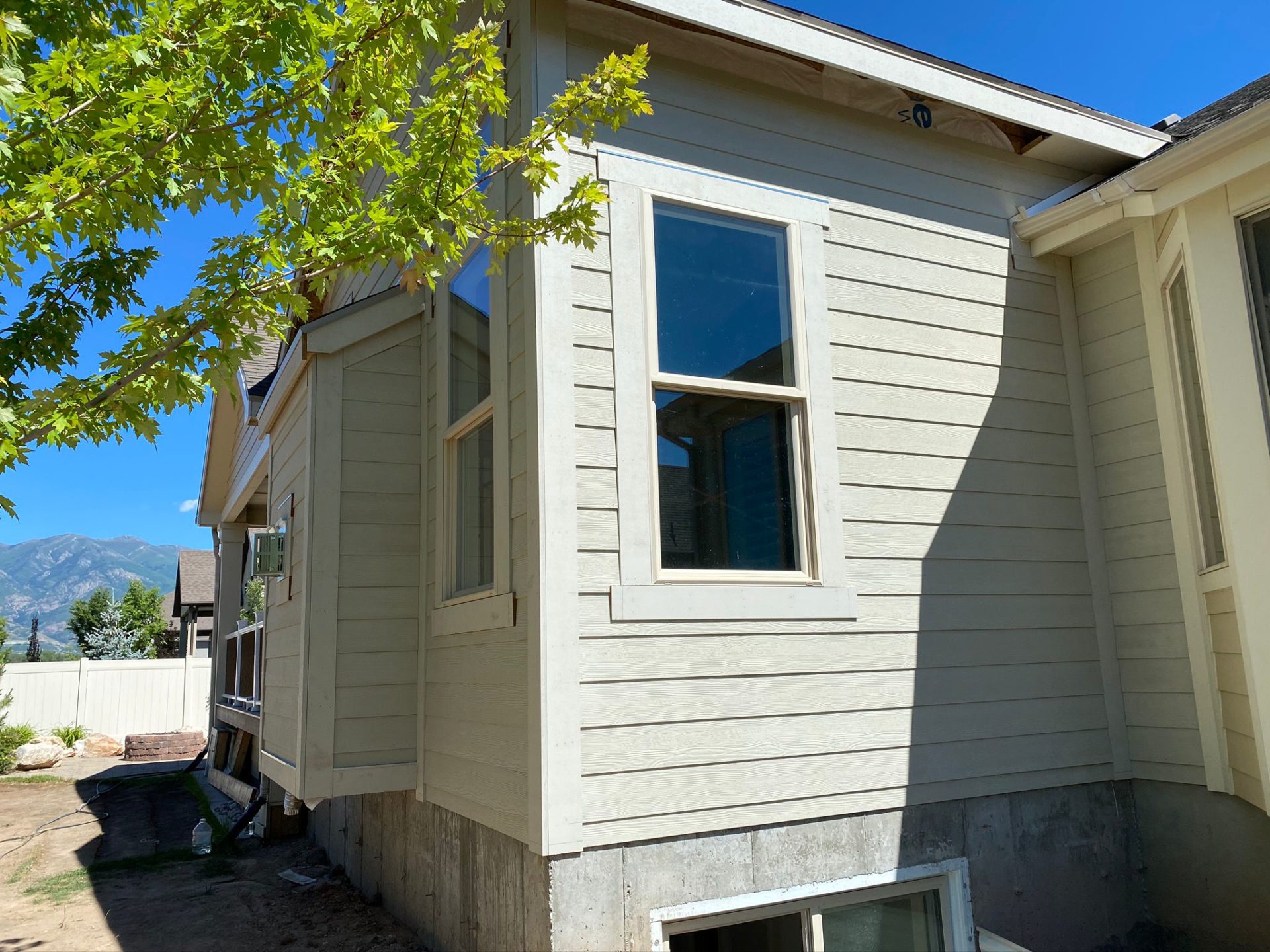 Exterior remodeling project